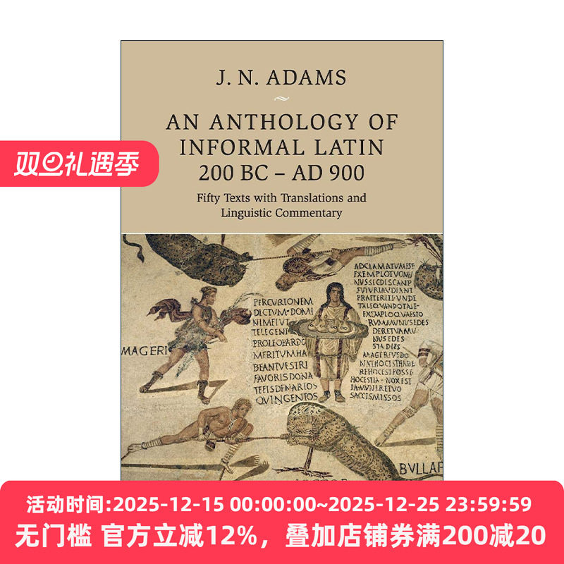 英文原版 An Anthology of Informal Latin 非正式拉丁文选集 公元前200年至公元900年 英文版 进口英语原版书籍