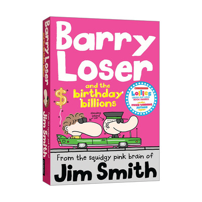 英文原版 Barry Loser and the Birthday Billions 倒霉蛋巴里和生日十亿计划 幽默漫画小说 英文版 进口英语原版书籍