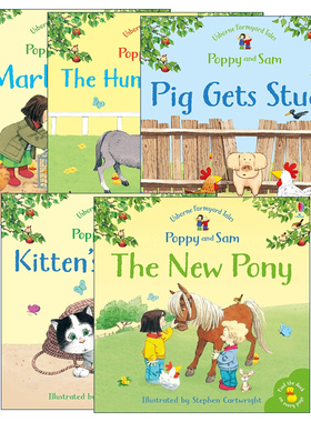 英文原版绘本 Farmyard Tales Poppy and Sam 农场故事系列5册 儿童启蒙故事书 英文版 进口英语原版书籍