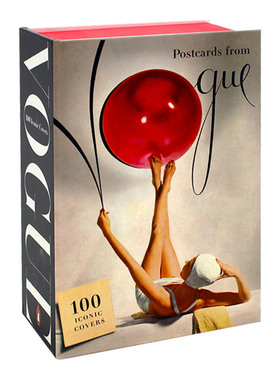 Postcards from Vogue 100 Iconic Covers 时尚杂志明信片 100张标志性封面 英文原版艺术读物 进口英语书籍