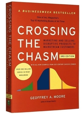 跨越鸿沟 Crossing the Chasm 3rd Edition 英文原版市场营销书 杰弗里摩尔 英文版进口英语书籍