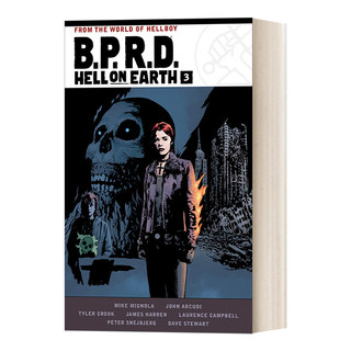 英文原版 B.P.R.D. Hell on Earth Volume 3 人间地狱 卷三 影视惊悚恐怖漫画 Mike Mignola 英文版 进口英语原版书籍