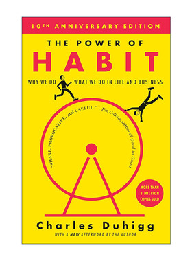 英文原版 The Power of Habit 习惯的力量 我们为什么会这样生活 那样工作 Charles Duhigg 精装英文版 进口英语原版书籍