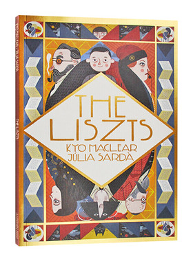 李斯特一家 Liszts  The 英文原版儿童读物 进口英语课外阅读书籍