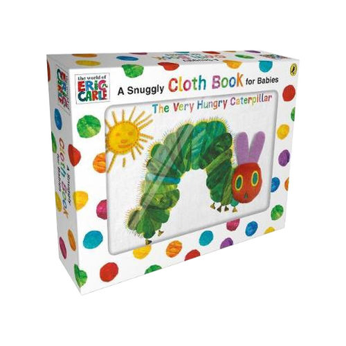 英文原版 The Very Hungry Caterpillar Book & Toy Set 好饿的毛毛虫 儿童翻翻洞洞书带玩偶 精装 英文版 进口英语原版书籍