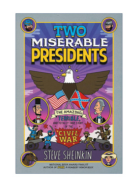 英文原版 Two Miserable Presidents 两位悲惨的总统 教科书没有说的关于内战的一切 英文版 进口英语原版书籍