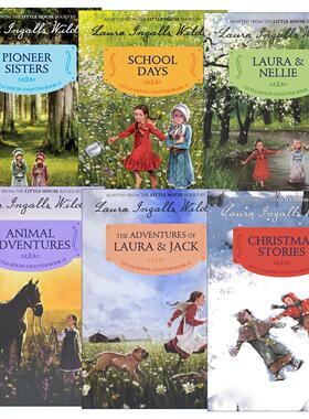 英文原版 Little House Chapter Book 小木屋章节书系列1-6册 露娜和杰克的冒险 圣诞故事 校园日 英文版 进口英语原版书籍