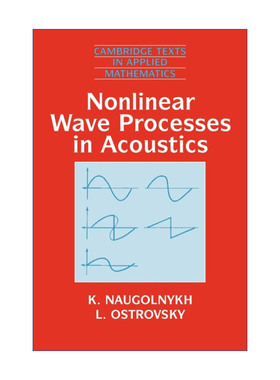 Nonlinear Wave Processes in Acoustics 声学中的非线性波动过程 剑桥应用数学文本系列