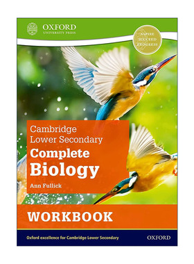 英文原版 Cambridge Lower Secondary Complete Biology Workbook 牛津剑桥初中教材 生物学练习册 第二版 英文版 进口英语书籍
