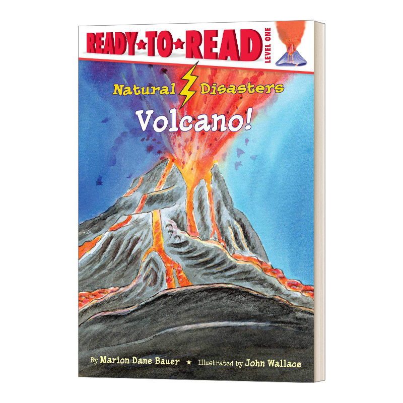 火山 ready to read level 1 volcano 英文原版儿童科普绘本 进口英语