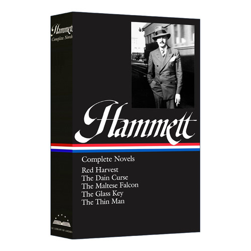 英文原版 Dashiell Hammett Complete Novels LOA #110 达希尔·哈米特 小说全集 精装美国文库 英文版 进口英语原版书籍