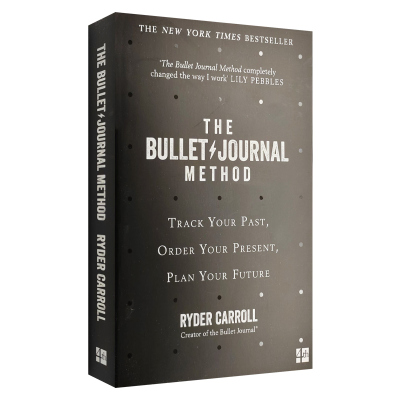 英文原版 The Bullet Journal Method 子弹笔记 互联网时代重新定义“效率”的超级笔记术 平装 英文版 进口英语原版书籍