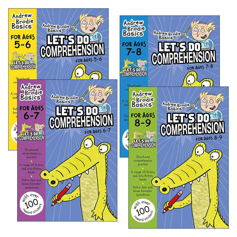 英文原版 Let's Do Comprehension 英国小学阅读理解练习册4册 5-9岁 小学教材 英文版 进口英语原版书籍