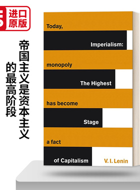 英文原版 Imperialism The Highest Stage of Capitalism帝国主义是资本主义的阶段 列宁 企鹅伟大思想系列 英文版 进口英语书