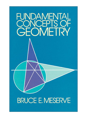 英文原版 Fundamental Concepts of Geometry 几何的基本概念 数学 Bruce E. Meserve 英文版 进口英语原版书籍
