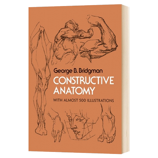 伯里曼实用人体解剖 艺用结构解剖学 Constructive Anatomy 英文原版艺术绘画读物 进口英语书籍