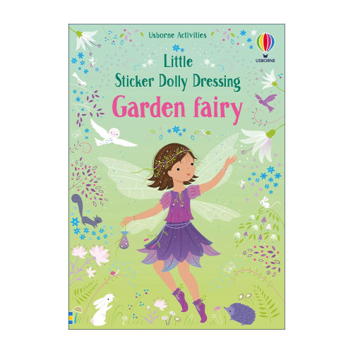 英文原版 Little Sticker Dolly Dressing Garden Fairy 多莉贴纸 花园精灵 英文版 进口英语原版书籍