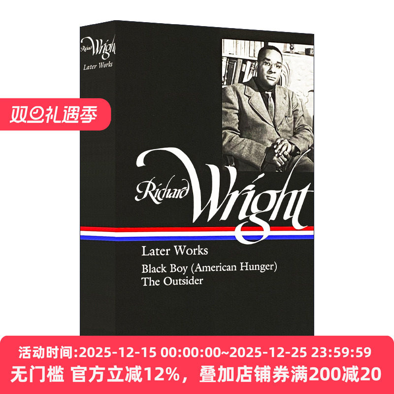 Richard Wright: Later Works (LOA #56) 理查德·赖特:后期作品 精装