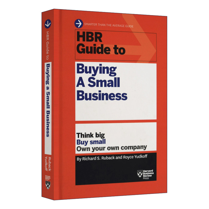 HBR Guide to Buying a Small Business 哈佛商业评论指南系列 收购小企业 精装 英文原版管理类读物 进口英语书籍