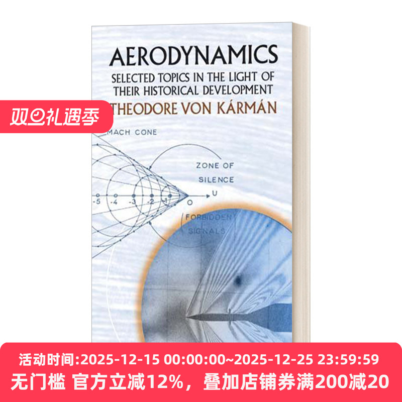 英文原版 Aerodynamics Selected Topics in the Light of Their Historical Development 空气动力学 英文版 进口英语原版书籍