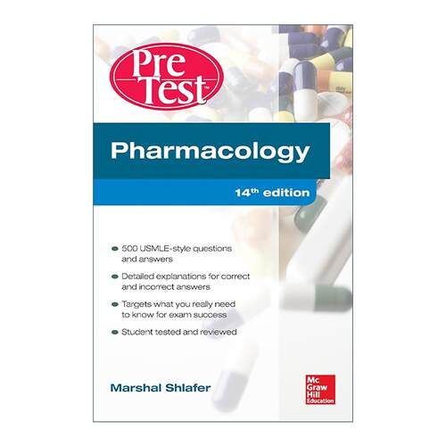 英文原版 Pharmacology PreTest Self-Assessment and Review 药理学测试前自我评估与回顾 第14版 英文版 进口英语原版书籍