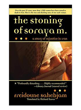 英文原版 The Stoning of Soraya M 被石刑的索拉雅 伊朗的一桩冤案 英文版 进口英语原版书籍