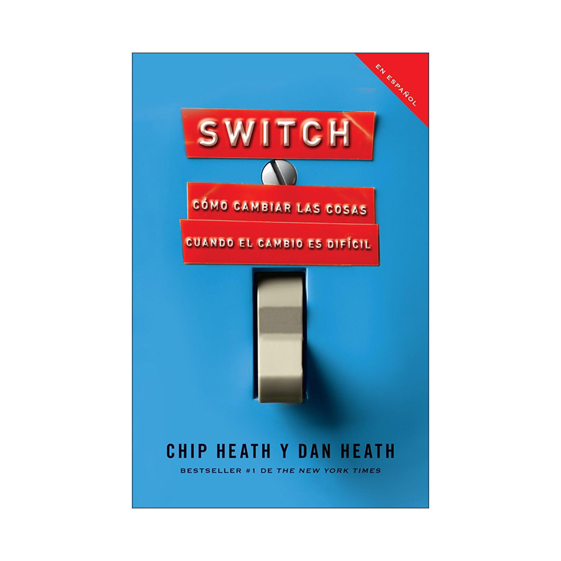 原版 Switch Spanish Edition 瞬变 让改变轻松起来的9个方法 行为设计学 西班牙语版 让创意更有黏性作者奇普·希思 进口原版书籍