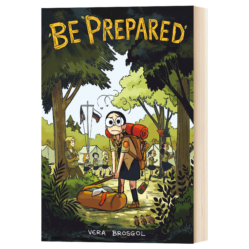 做好准备 Be Prepared  凯迪克奖得主 英文原版儿童漫画 进口英语读物书籍