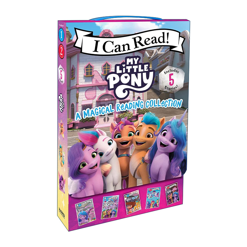 英文原版 My Little Pony A Magical Reading Collection 5-Book Box Set 小马宝莉 魔法阅读5本盒装 I can read level 1 英文版