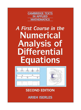 英文原版 A First Course in the Numerical Analysis of Differential Equations 微分方程数值分析入门课程剑桥应用数学文本系列