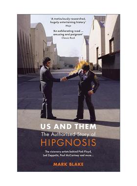 英文原版 Us and Them The Authorised Story of Hipgnosis 我们与他们 英国摇滚乐队平克·弗洛伊德的故事 进口英语原版书籍