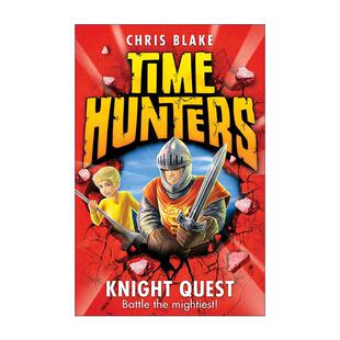 英文原版 Time Hunters Knight Quest 时间猎手2 骑士之剑 儿童历史冒险插画章节书 英文版 进口英语原版书籍