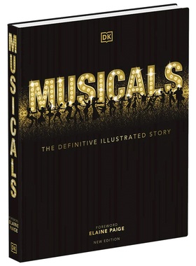 DK图解音乐剧百科 Musicals 舞台剧音乐剧历史 精装 英文原版艺术科普读物 进口英语书籍