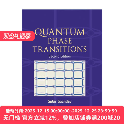 Quantum Phase Transitions 量子相变 Subir Sachdev 精装