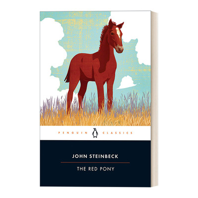 英文原版 The Red Pony 小红马 诺贝尔文学奖得主约翰·斯坦贝克John Steinbeck 企鹅经典 英文版 进口英语原版书籍