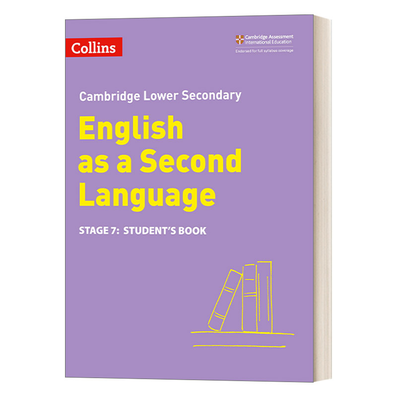 英文原版 Lower Secondary English as a Second Language Student's Book Stage 7 剑桥国际初中英语学生用书 七年级 进口书籍