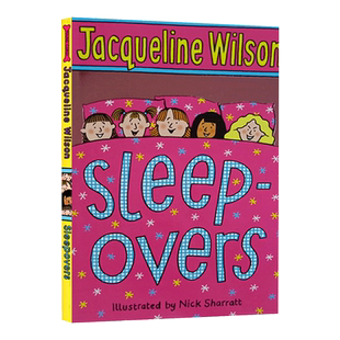Sleepovers 在朋友家过夜 英国儿童文学女王 小学英语课外阅读 英文原版青少年的情绪管理成长小说 进口英语书籍