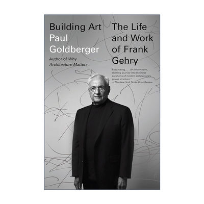 英文原版 Building Art 弗兰克·盖里传 建筑艺术 Paul Goldberger 英文版 进口英语原版书籍