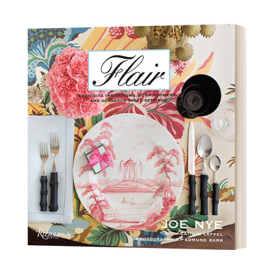 英文原版 Flair Exquisite Invitations  Lush Flowers  and Gorgeous Table Settings 英文版 进口英语原版书籍