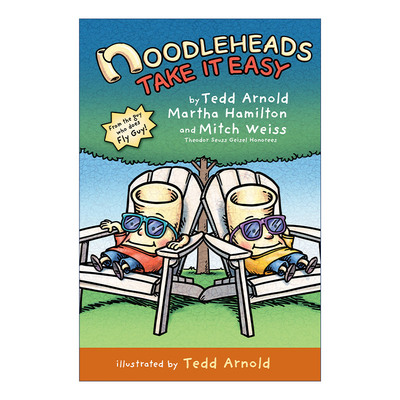 Noodleheads Take It Easy 傻瓜面条头小子7：放轻松 全彩漫画 Tedd Arnold