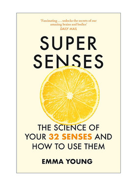 英文原版 Super Senses 超级感官 人类的32种感觉和运用技巧 英文版 进口英语原版书籍