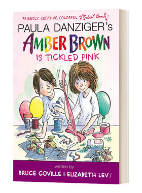 安珀·布朗乐坏了 Amber Brown is Tickled Pink 英文原版儿童读物 进口英语书籍