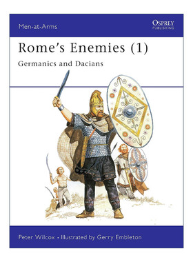 英文原版 Rome's Enemies 1 罗马的敌人们1 日耳曼人和达契亚人 历史上的军队系列 英文版 进口英语原版书籍