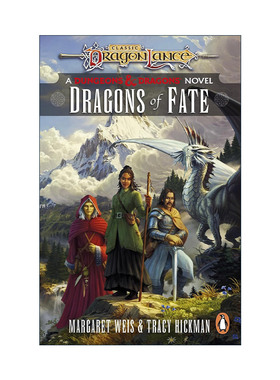 英文原版 Dragonlance Dragons of Fate 龙枪命运三部曲2 命运之巨龙 龙枪编年史系列新作 英文版 进口英语原版书籍