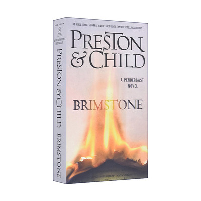 英文原版 Brimstone 硫磺密杀 超自然迷杀三部曲 特工彭达格斯特系列 英文版 进口英语原版书籍