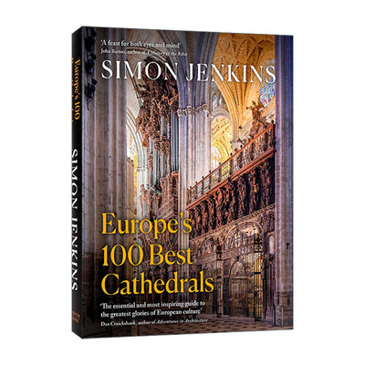 英文原版 Europe's 100 Best Cathedrals 欧洲100座大教堂 精装 英文版 进口英语原版书籍