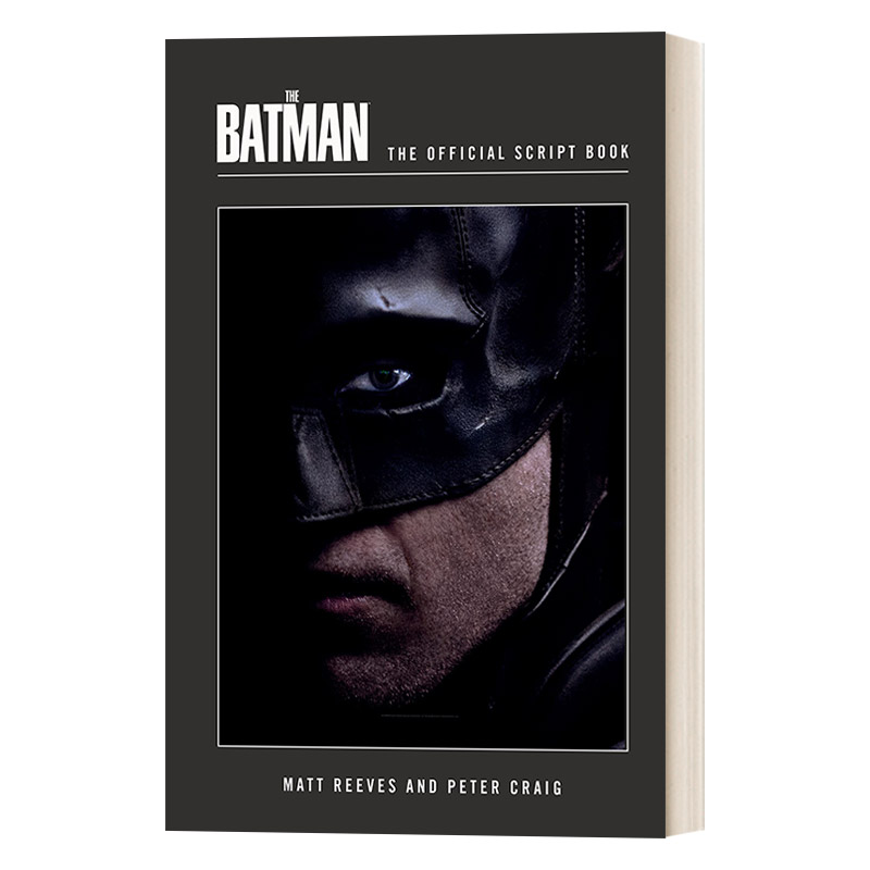 英文原版 The Batman The Official Script Book 蝙蝠侠 黑暗骑士 DC电影官方剧本 克里斯托弗·诺兰 克里斯蒂安·贝尔 进口书籍