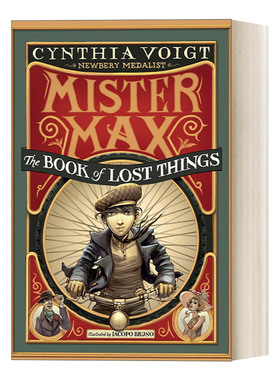 英文原版 Mister Max 01 The Book of Lost Things 麦克斯先生系列1 失物之书 儿童推理侦探章节桥梁书 英文版 进口英语原版书籍