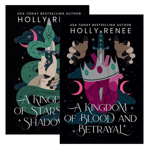 英文原版 A Kingdom of Stars and Shadows 星光与阴影之国2册 豪华版 奇幻小说 Holly Renee 英文版 进口英语原版书籍