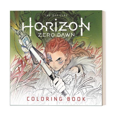 The Official Horizon Zero Dawn Coloring Book 地平线黎明时分官方涂色书